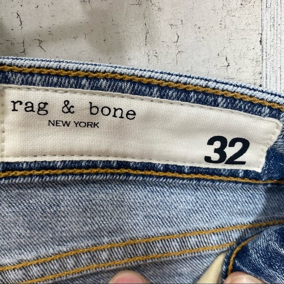 Rag & Bone Maya Calypso High Rise Shorty Jean Short Size 31 NEW - Picture 6 of 16